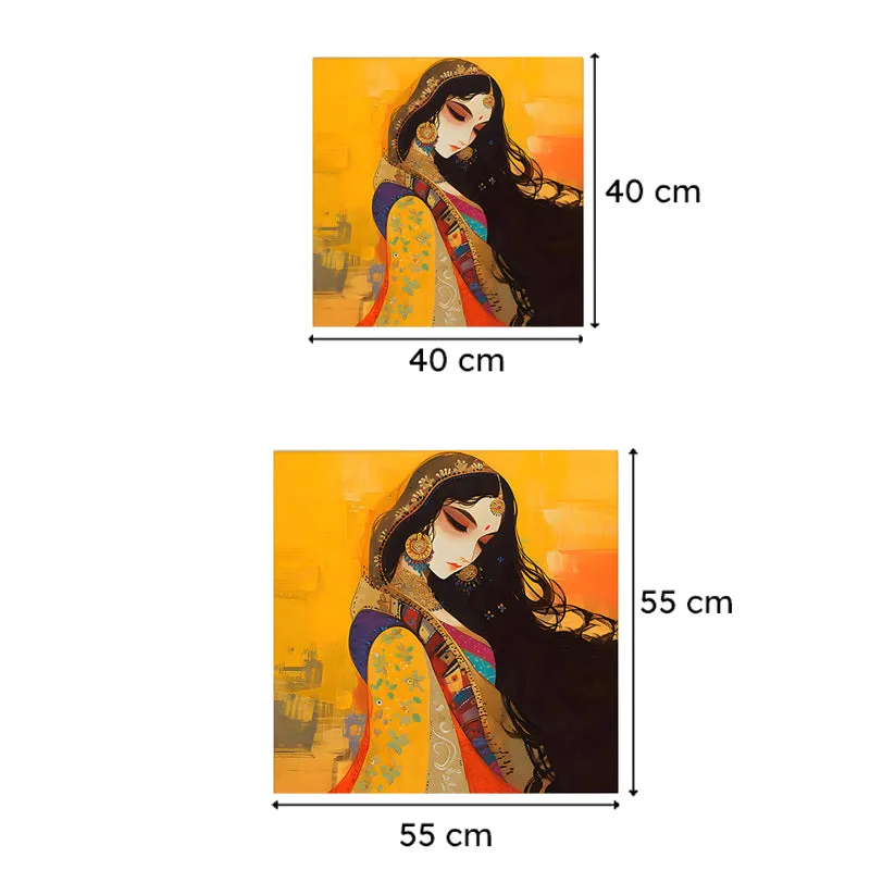 Princess Of Past Canvas Wall Art media 6