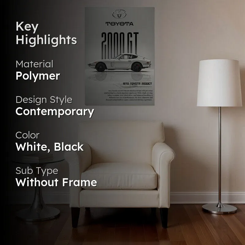 Porsche Powerhouse Wall Poster - White media 2