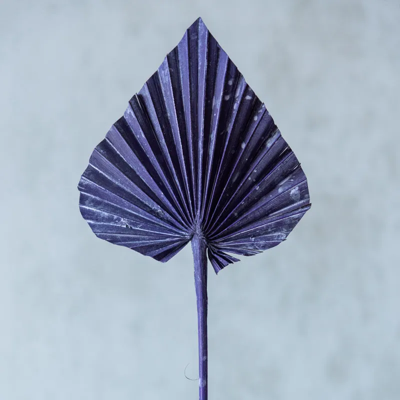 Trovio Naturally Dried Palm Leaf (Purple) - Set Of Five media 3