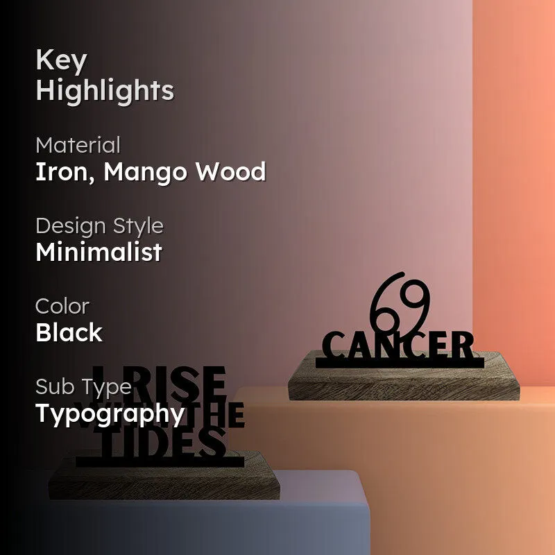 Surfing Cancer Showpiece - Set Of Two media 2