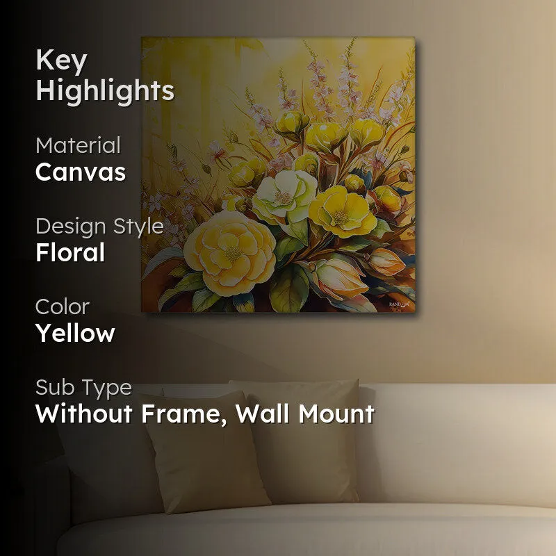 Painted Petal I Wall Painting media 2