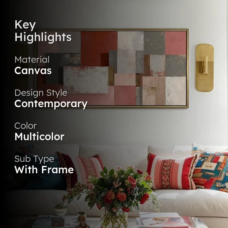 Abstract Echoes Canvas III Wall Art media 2