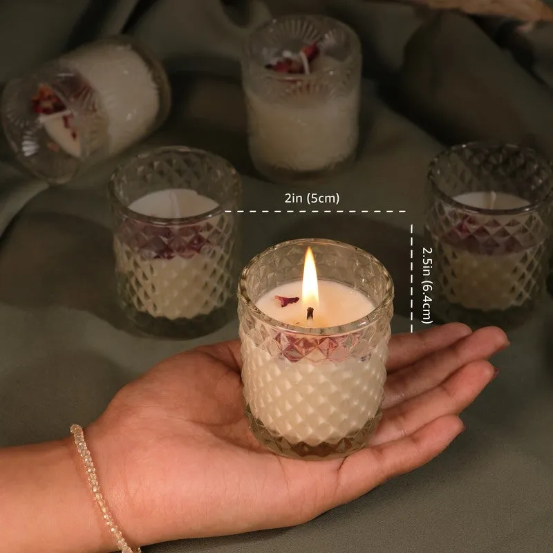 Marble Aura Candle - Set Of Four media 9