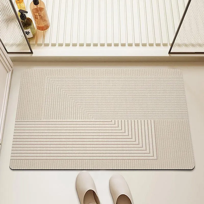 Moonstone Plush Rubber Bath Mat media 1