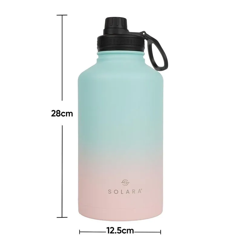 Solara Insulated Stainless Steel Bottle (2000 mL) - Pink,Blue media 9