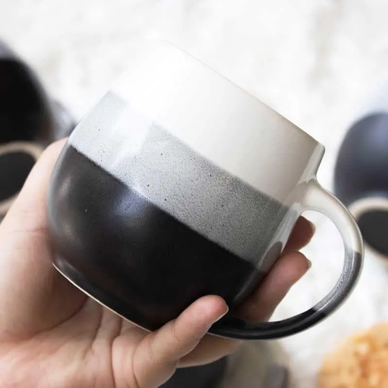Wave Stoneware Coffee Mug (440 mL Each) - Set of Four media 6