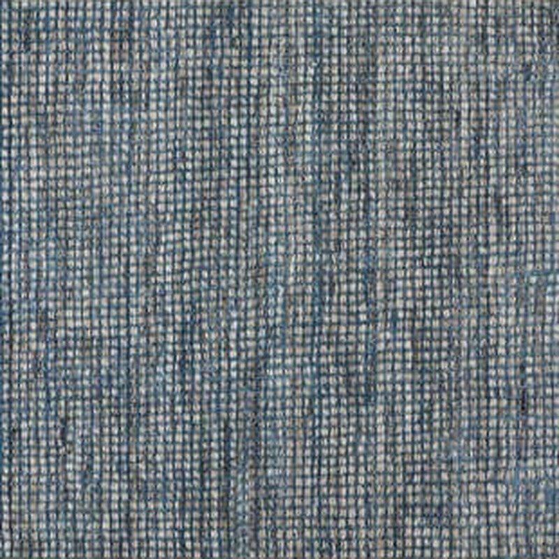 Thread Tale Hand Woven Round Wool Rug - Blue media 3
