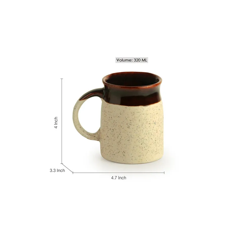 Marlowe Ceramic Coffee Mug (320 mL Each) - Set of Four media 6