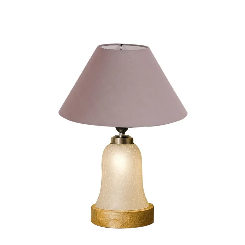 Zoravelle Wooden Table Lamp - Grey media 5