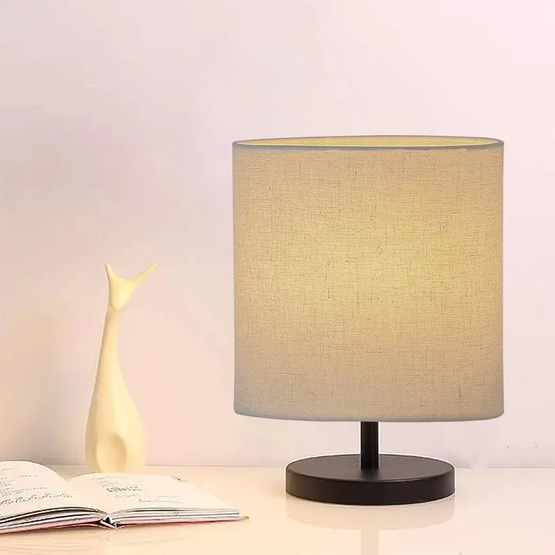 MonoCraft Light Metal Table Lamp - Beige media 3