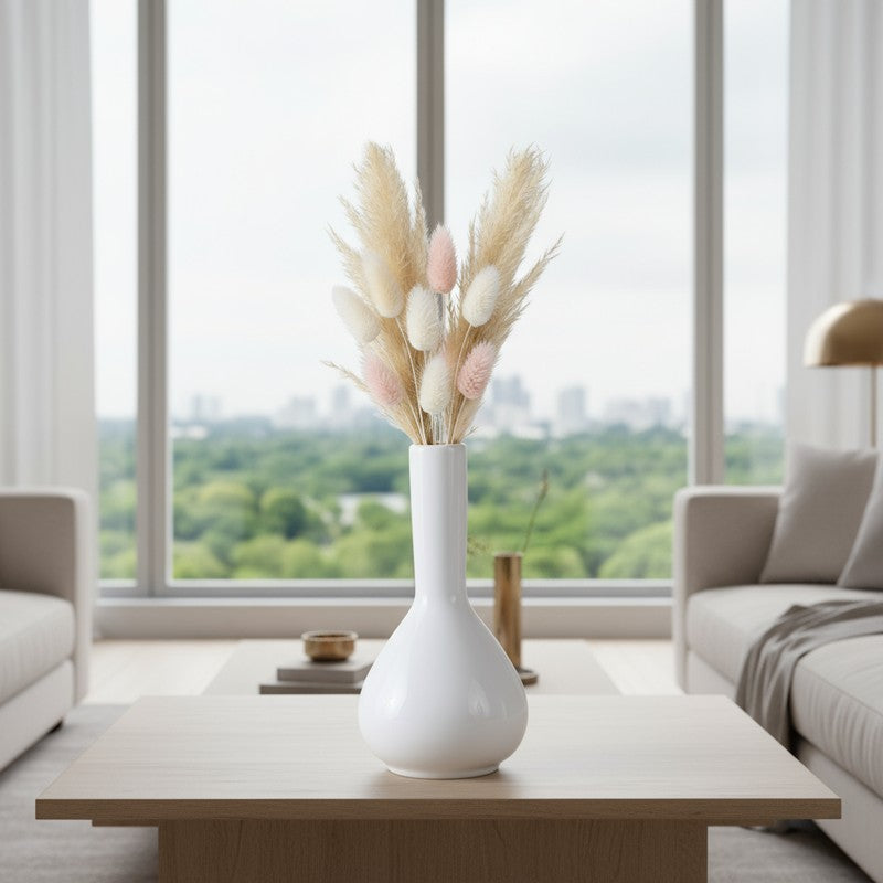 Warm Earth Branch Ceramic Decorative Vase media 3