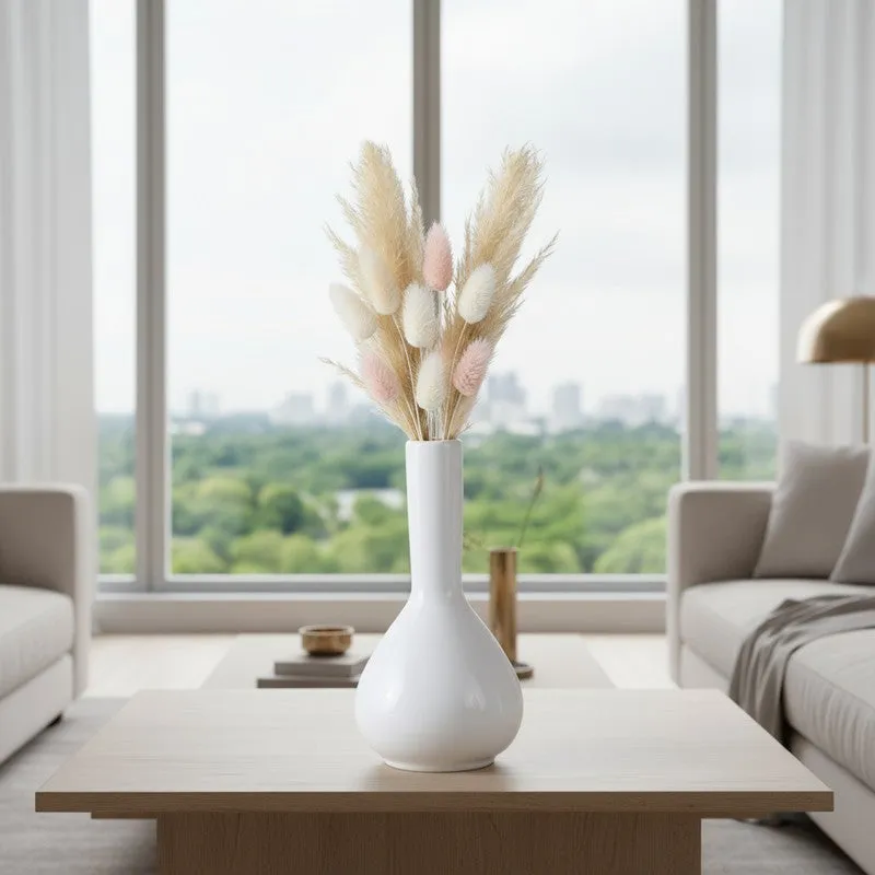 Warm Earth Branch Ceramic Decorative Vase media 3