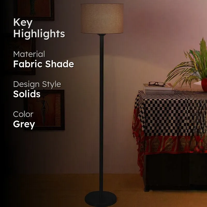 Solid Talk Floor Lamp - Grey media 2