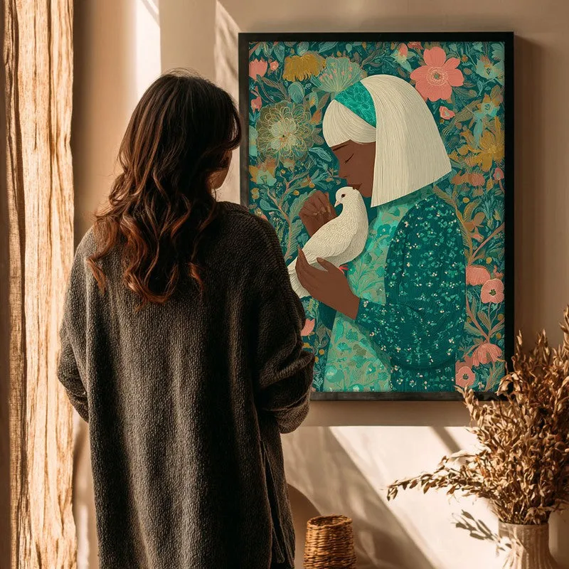 Floranova Canvas Wall Painting - Black Frame media 5
