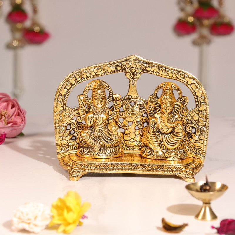 Aurelia Lakshmi Ganesh Idols & Sets