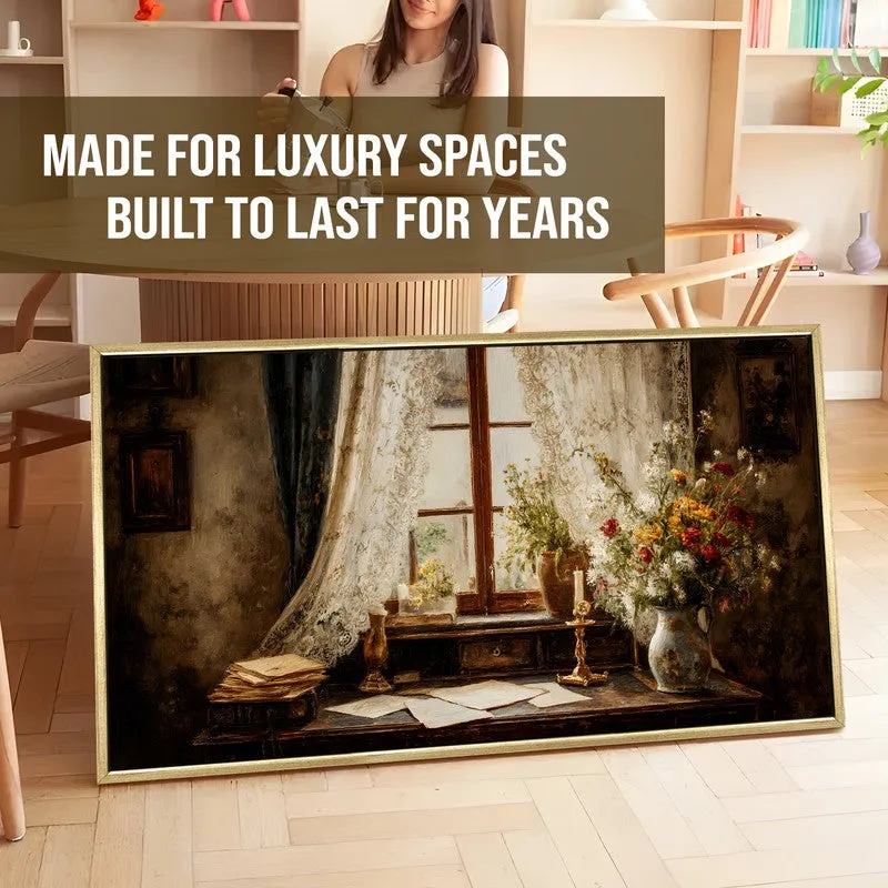 Classic Candlelit Viewframe Wall Art media 5