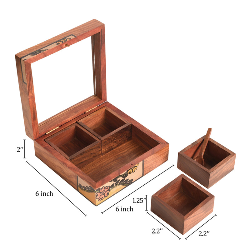 Trimia Handcrafted Spice Box media 7