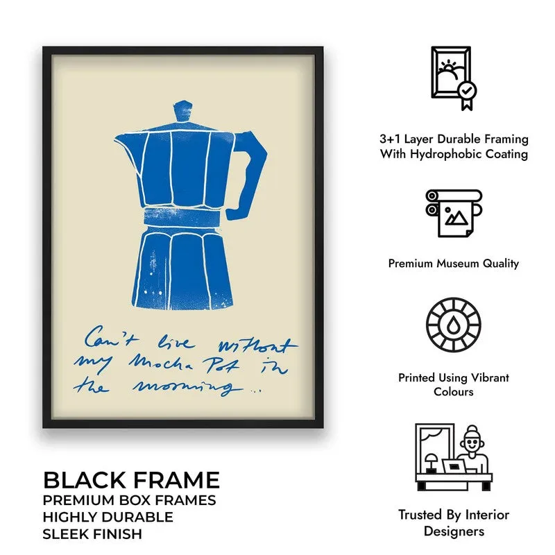 CaffeineKettle Archival Canvas Wall Art - Black media 9