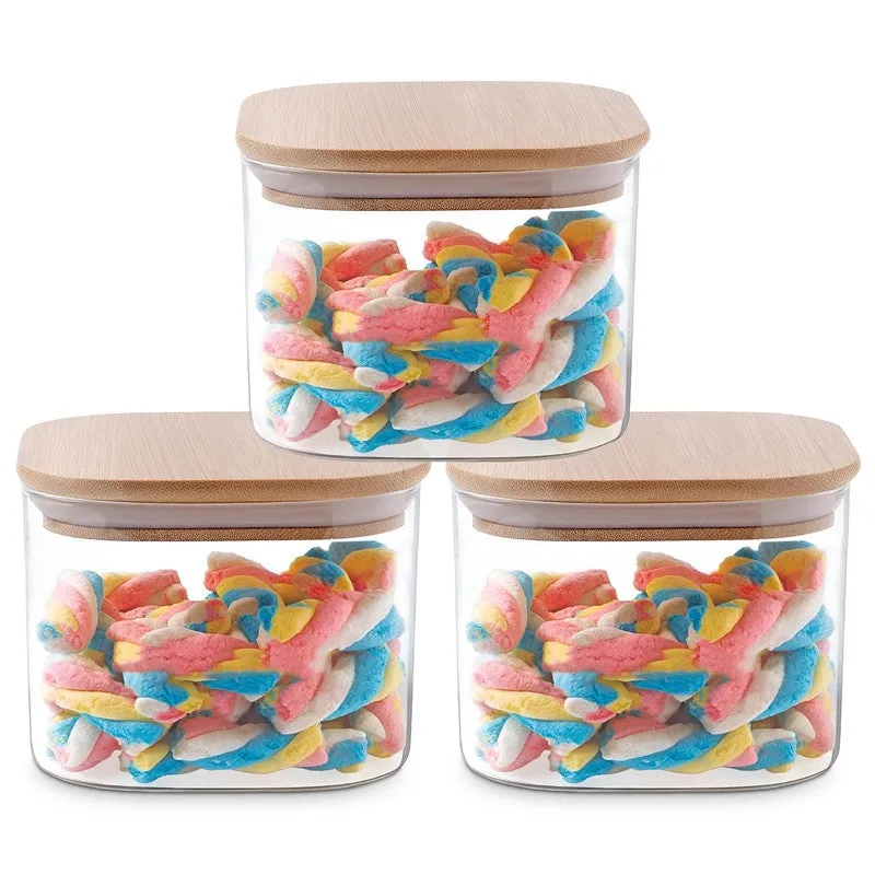 Sealz Glass Jar (300 mL Each) - Set Of Three - 4