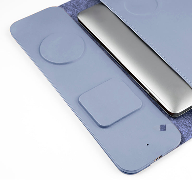 Stera 4-In-1 Wireless Charging Laptop Sleeve media 5