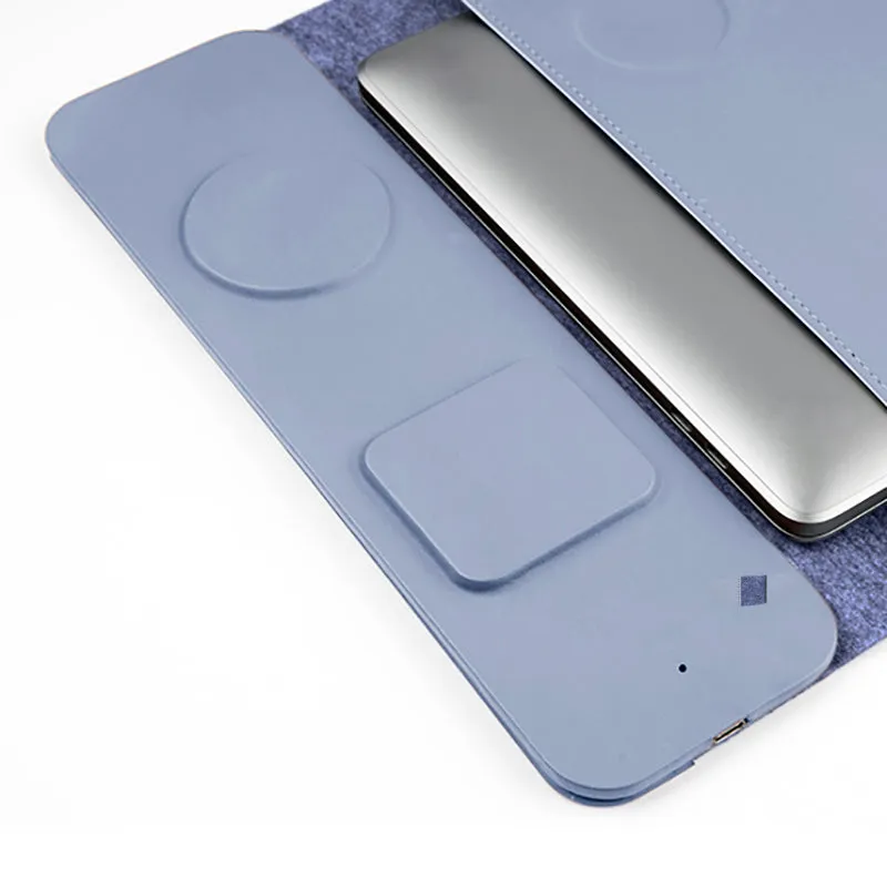 Stera 4-In-1 Wireless Charging Laptop Sleeve media 5