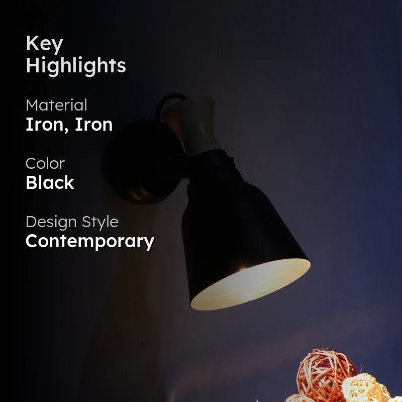 Koios Iron Wall Lamp media 2
