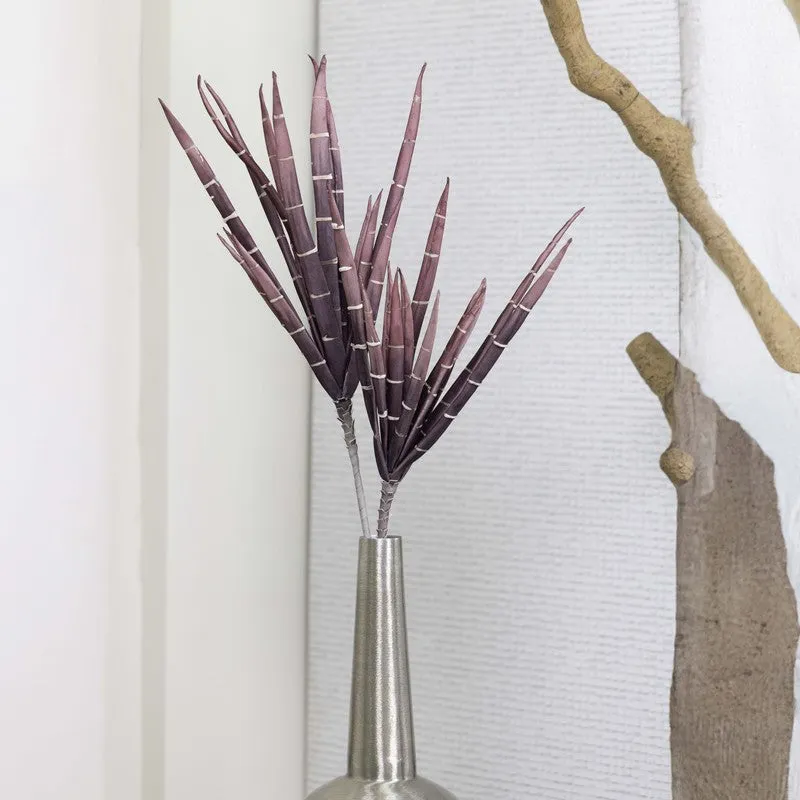 Classic Real Touch Artificial Yucca Foam Flower - Purple media 3