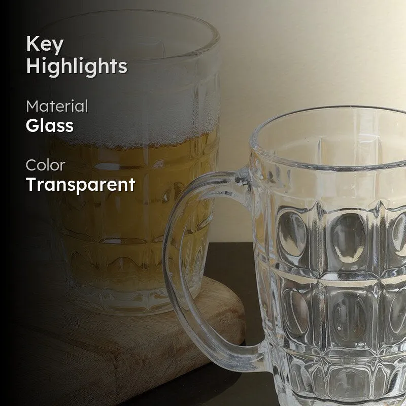 Lysander Beer Mug (500 ML) - Set Of Two media 2