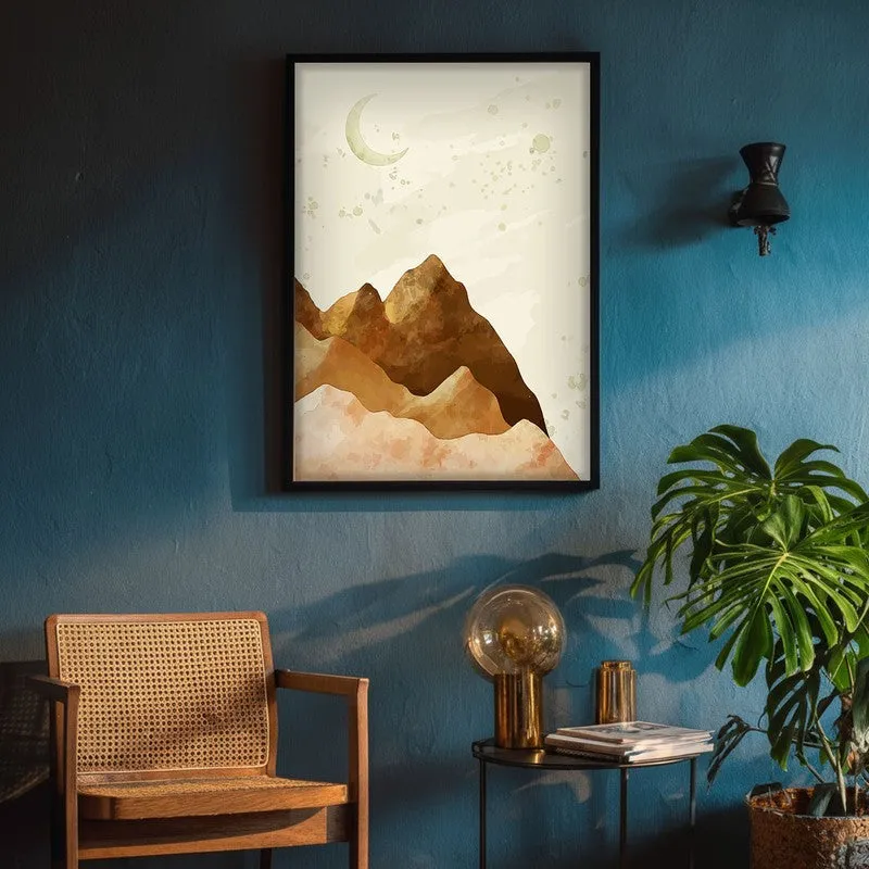 Dune Peaks Archival Paper Wall Art With Frame media 4