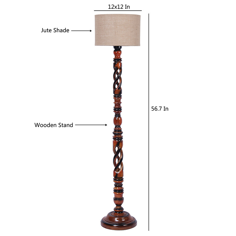 Twilight Treasures Floor Lamp - Beige media 8