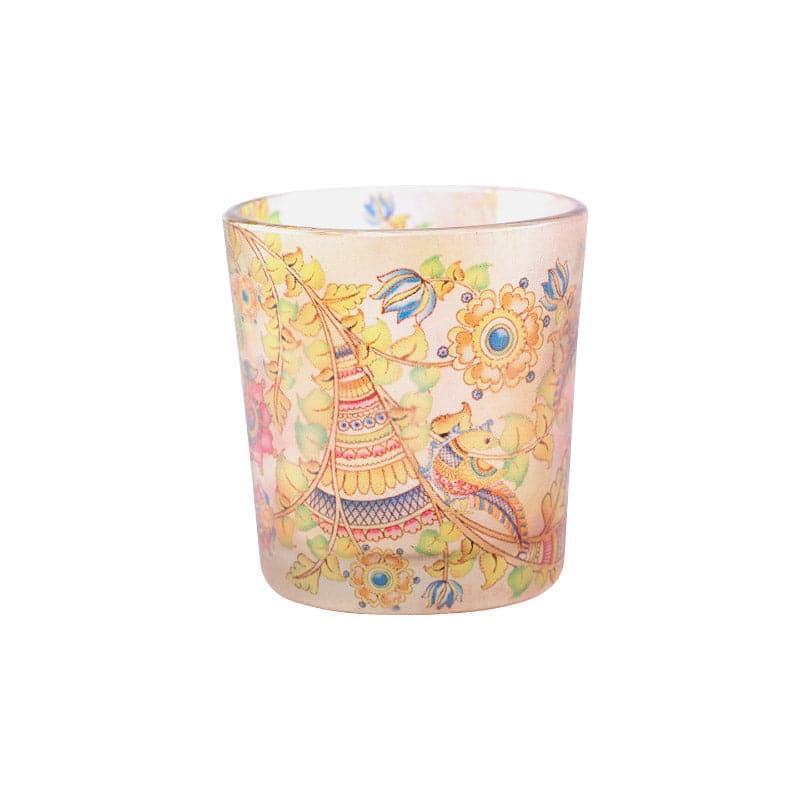 Kalmakari Candle Votive - Set Of Two media 4