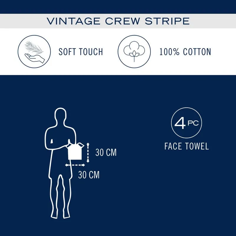 Orange towel set graphic showing cotton, soft touch and four pieces