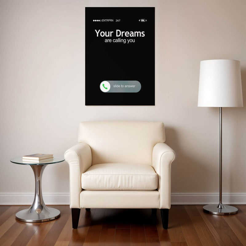 Dream Call Wall Poster