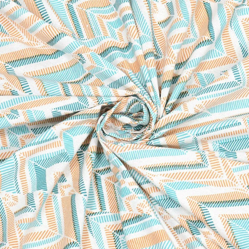 Softum Cotton Bedsheet (Teal) - 240 TC media 6