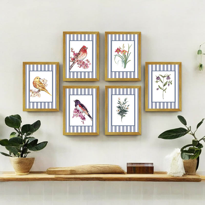 Peregrine Nature Wall Art - Set Of Six media 3