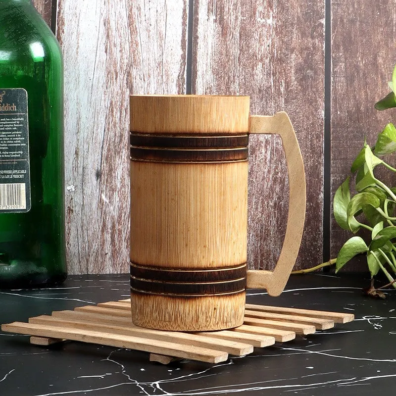 Eco Sip Bamboo Beer Mugs (350 mL) - Set of Two - 5
