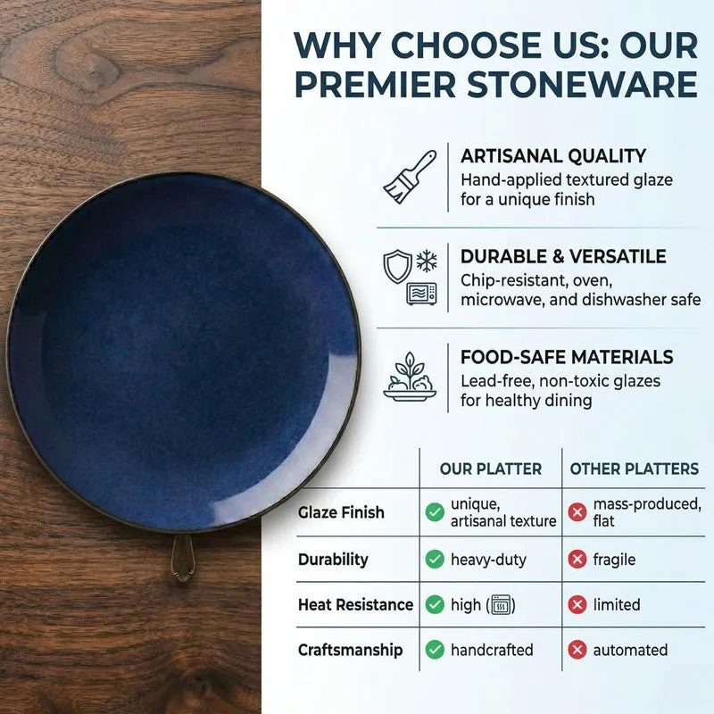 MealZone Ceramic Dinner Plate media 7