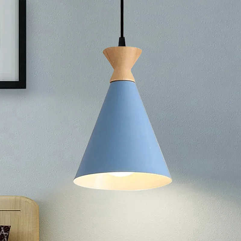 Laira Metal Ceiling Lamp - Blue media 1