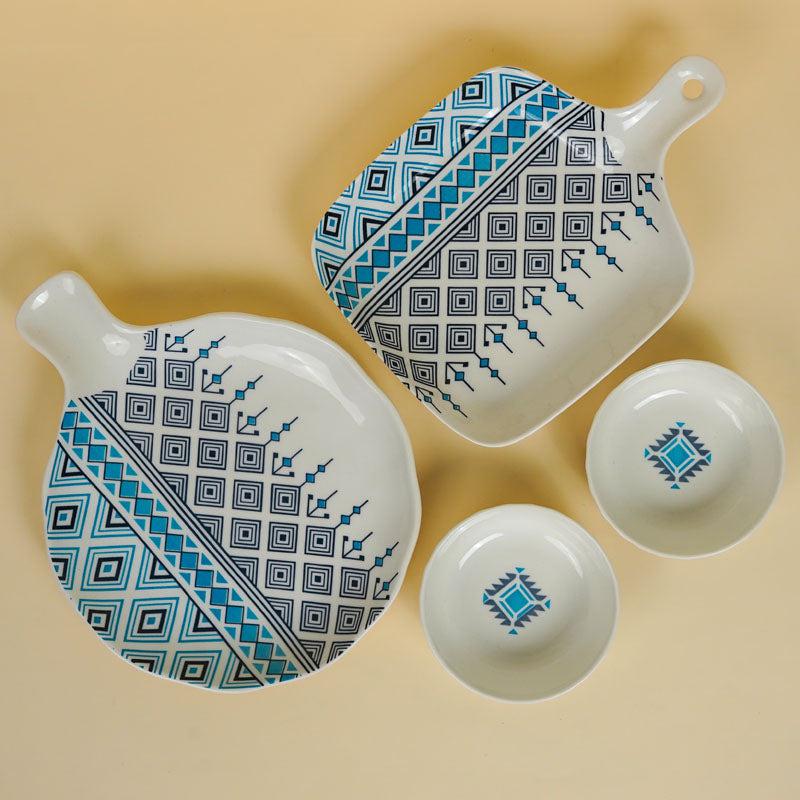 Jivo Chic Porcelain Serving Set - Four Piece Set media 4