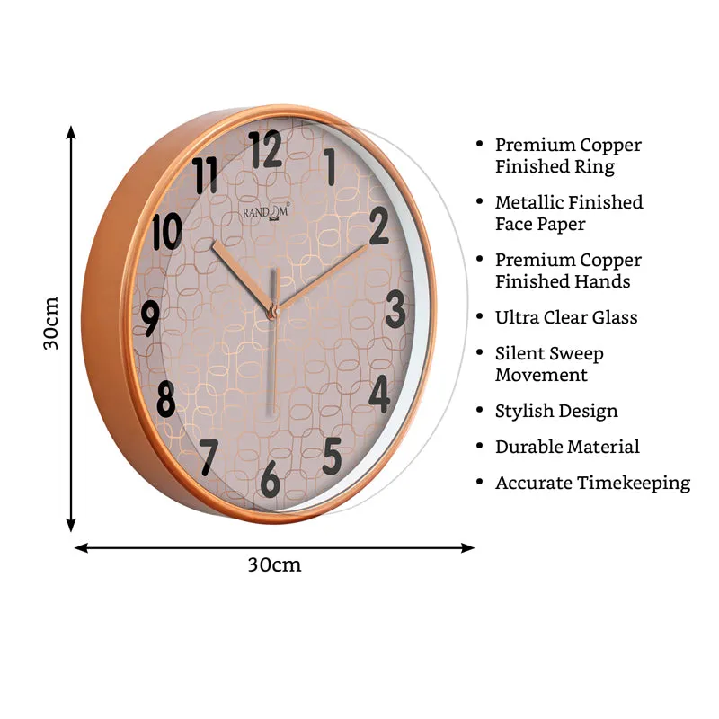 Chrono Edge Analog Wall Clock media 9