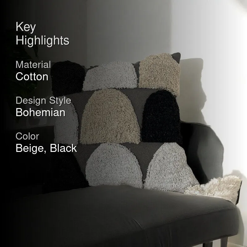 Stone Weft Tufted Cushion Cover Set media 2