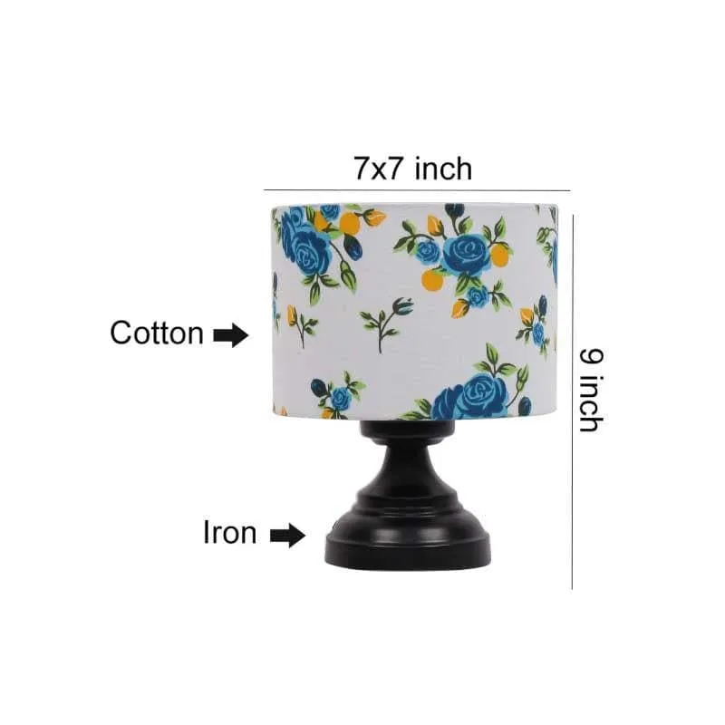 Fleur Burst Fabric Table Lamp - Multicolor media 6