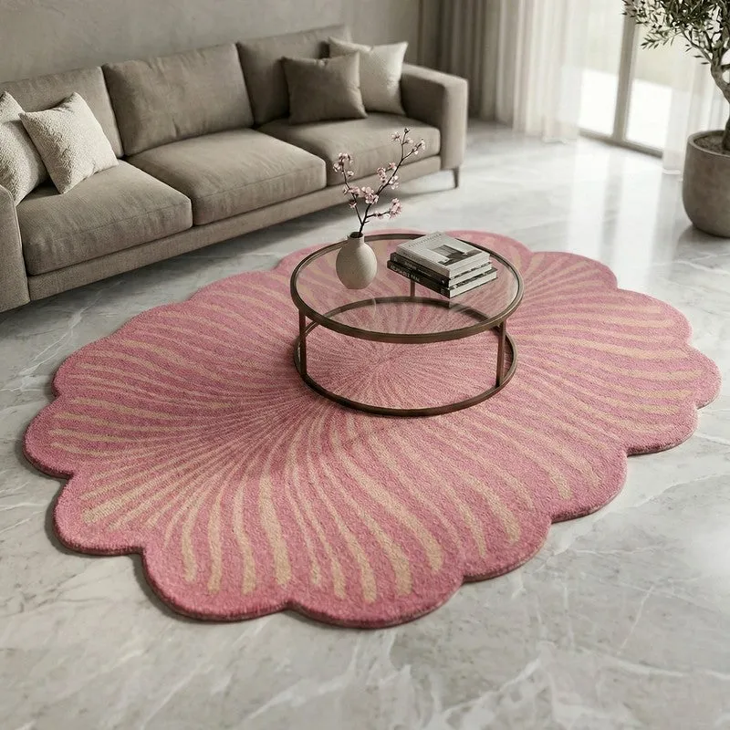 Novara Cotton Carpet - Pink media 3
