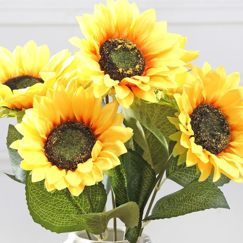 Blushira Sunflower Artificial Flower media 5