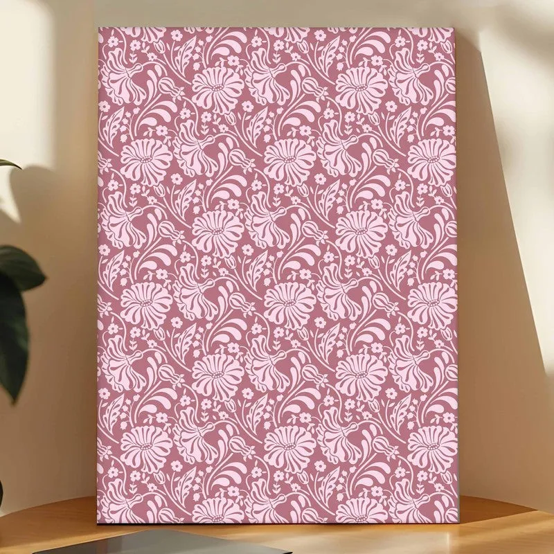 Line Petals Canvas Wall Art media 5