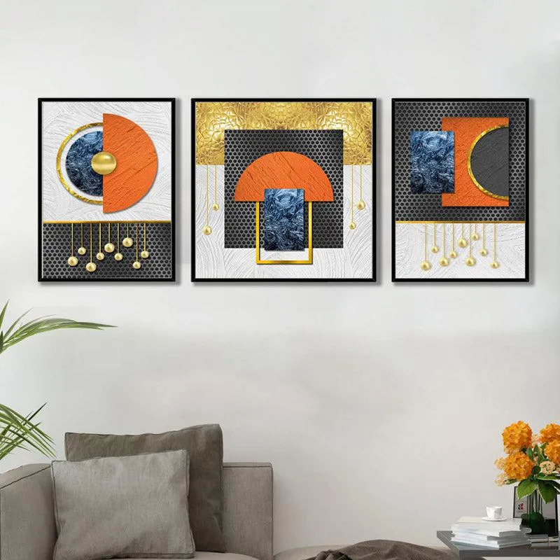 Michelle Wall Art - Set Of Three media 1