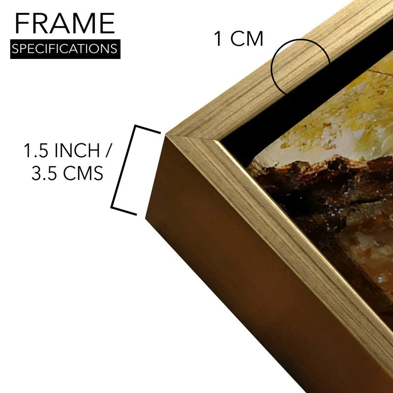 Quietude Canvas Wall Painting With Frame media 6