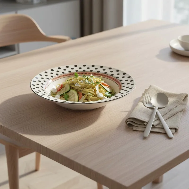 Taste Charm Ceramic Pasta Plate media 5