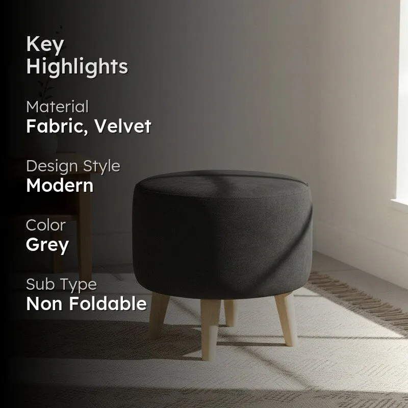 Kairo Easeon Ottoman - Grey media 2