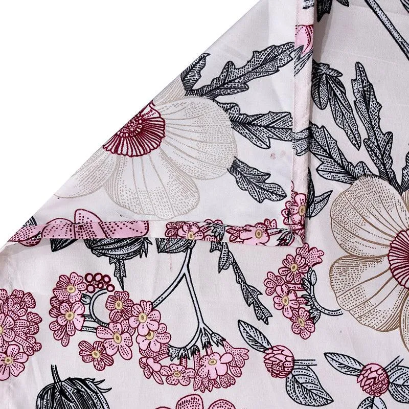 Merlin Floral PolyCotton Bedsheet - 150 GSM media 5